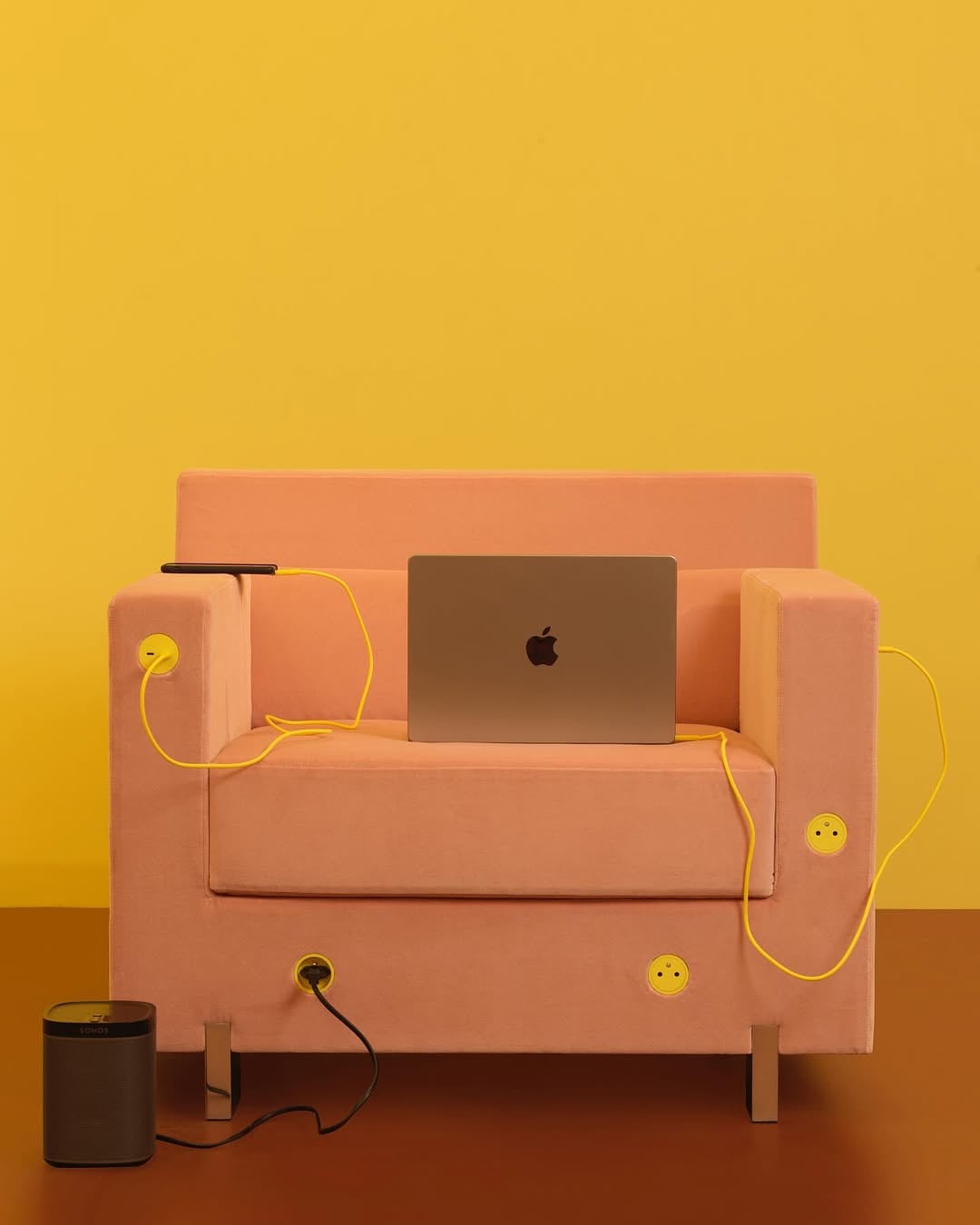 The Armchair Inspired by Harvey Ball's Smiley