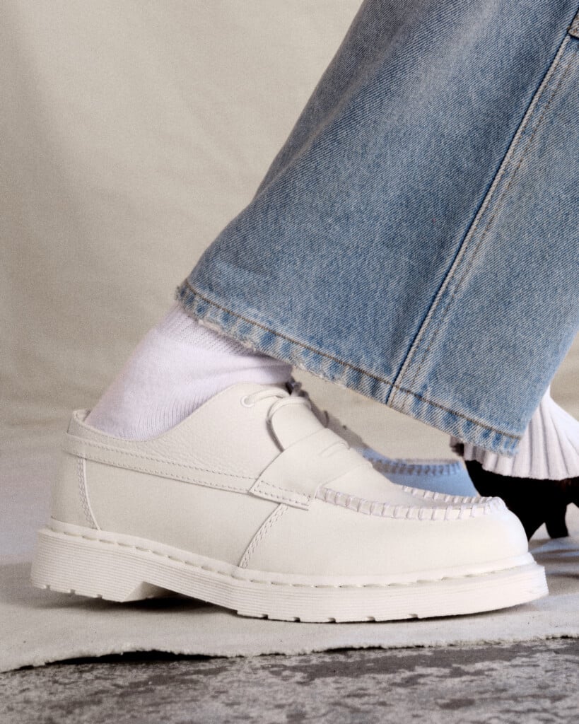 The New Dr. Martens and MM6 Capsule Is All White | Collater.al