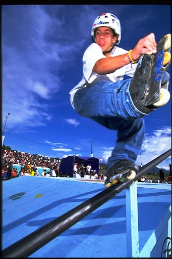 rollerblading