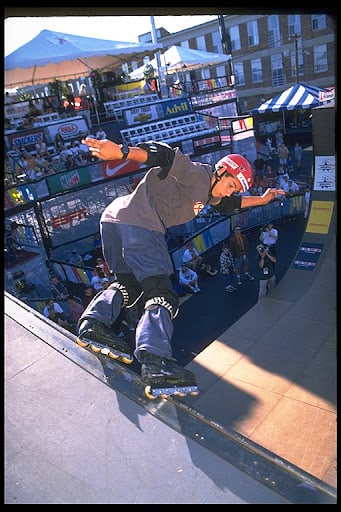 rollerblading