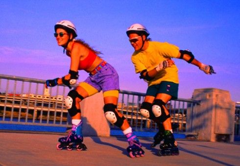 rollerblading