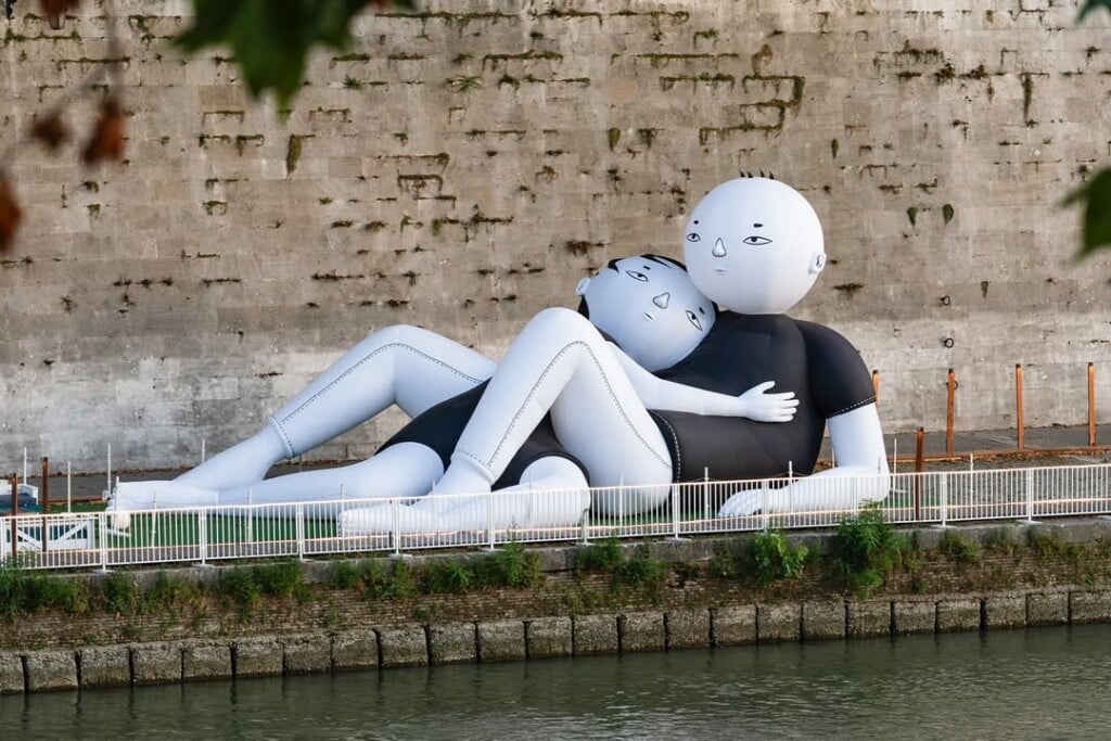 In Trastevere, Millo Shows His First Inflatable | Collater.al