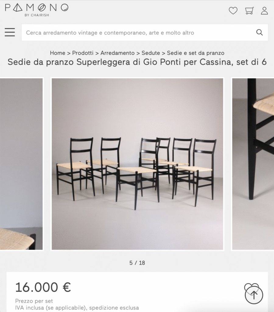 oggetti di design
