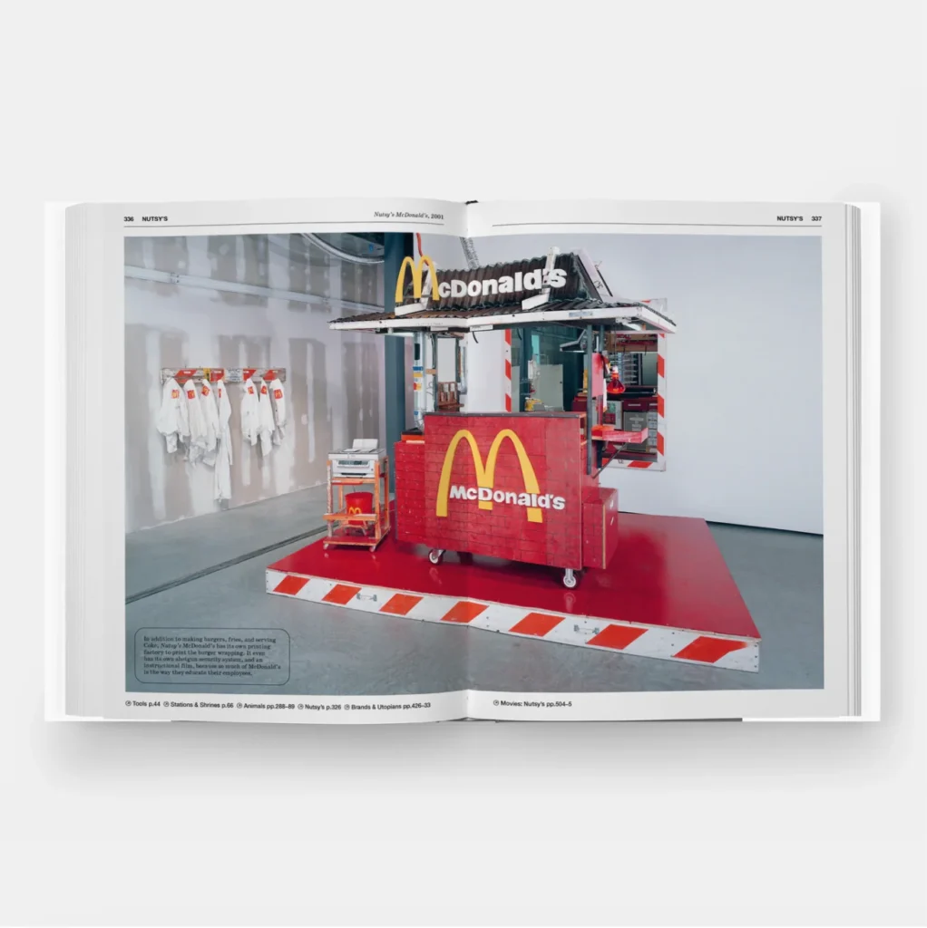 アート・デザイン・音楽 NUTSY'S  ROAD TEST by Tom Sachs The Creative Universe of Tom Sachs in a Book | Collater.al