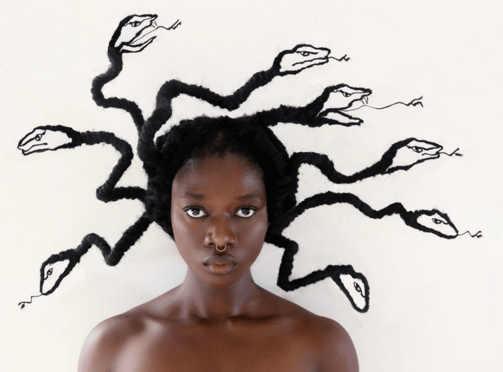 Laetitia Ky sculpts freedom with her hair | Collater.al