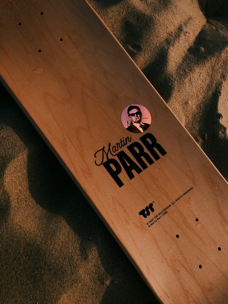 Martin Parr's Photographs Become Skateboards - Collateral