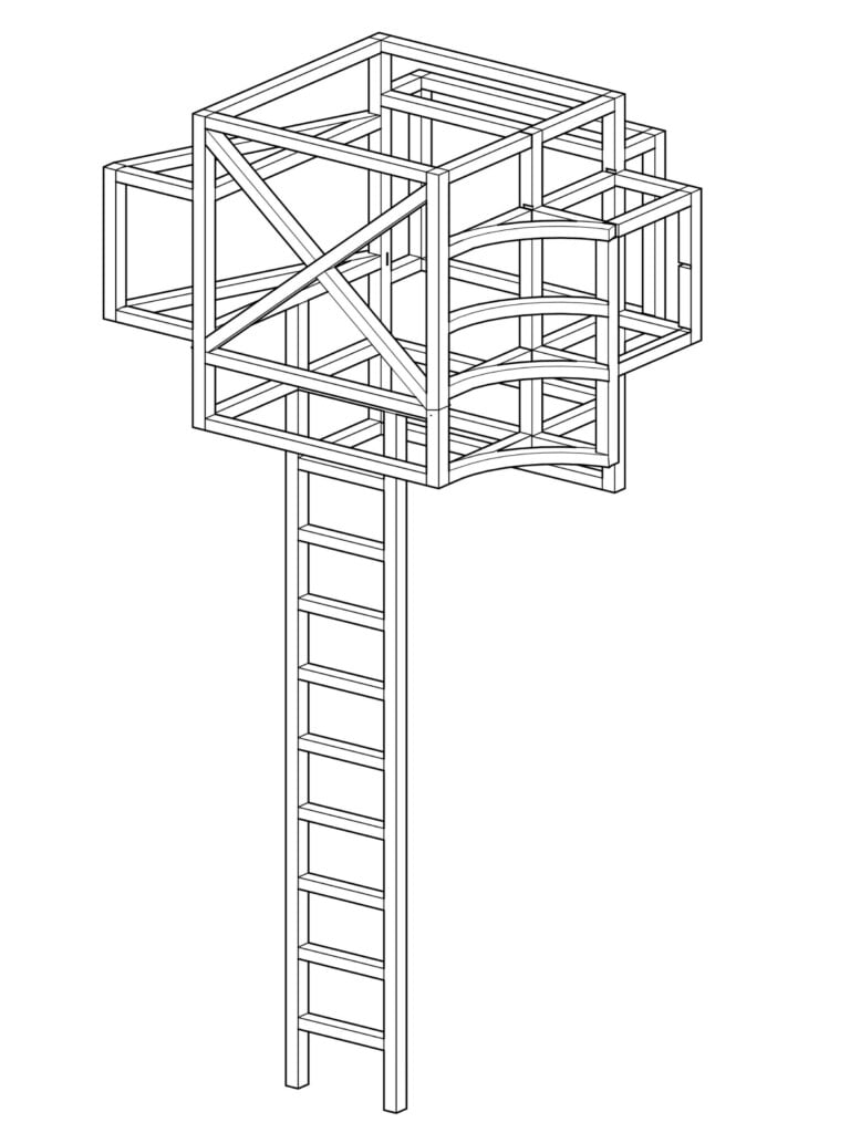 ufficio sull'albero
